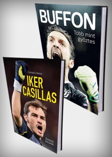 Kapuslegendák - Buffon + Iker Casillas könyv